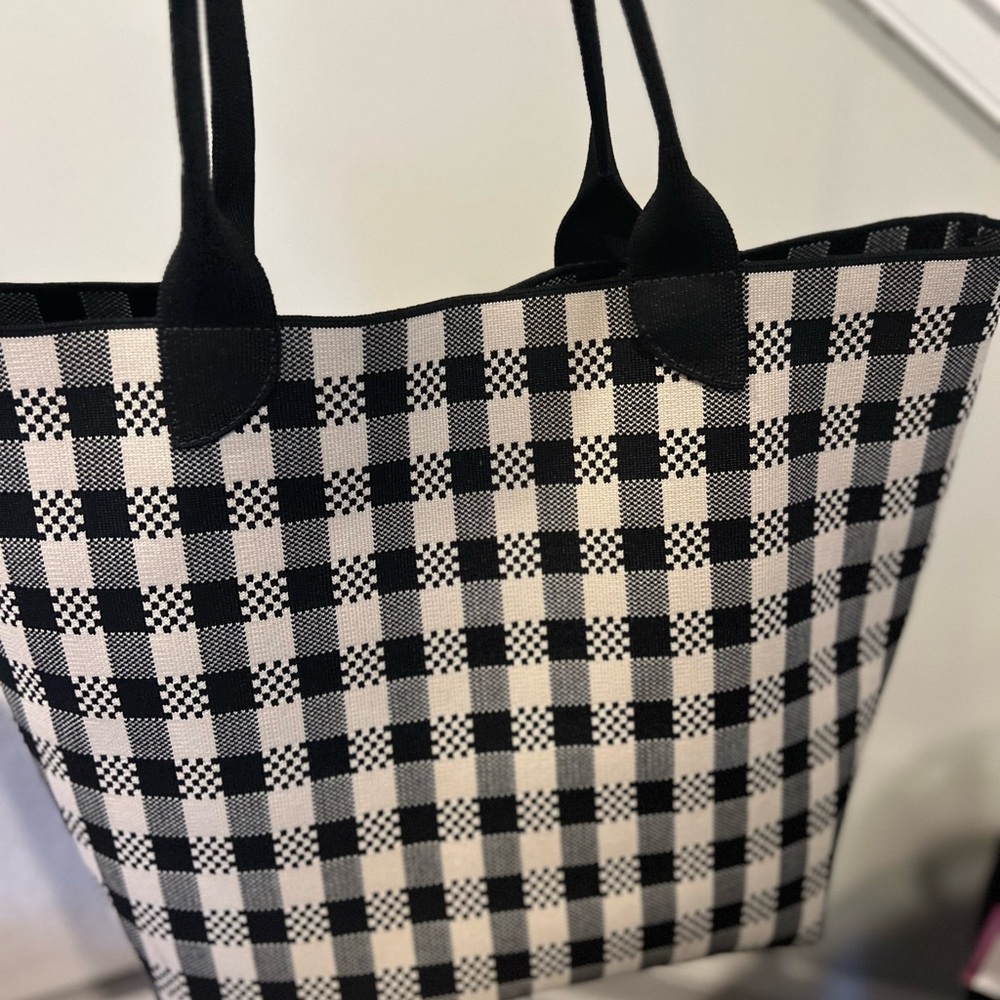 Rothy’s Black and white gingham